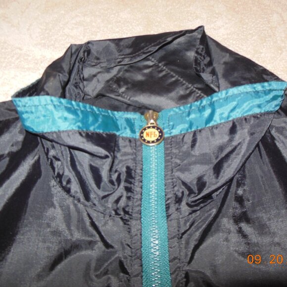 Philadelphia Eagles Windbreaker Jacket size XXL NFL First Down Football patch - Picture 4 of 8